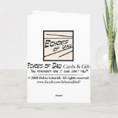 Geboren in einer Scheune? Karte (Rückseite)