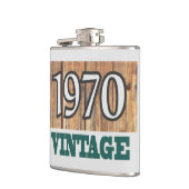 Geboren in Flasche von 1970 Flachmann (Links)