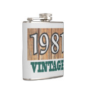 Geboren in Flasche von 1981 Flachmann (Rechts)