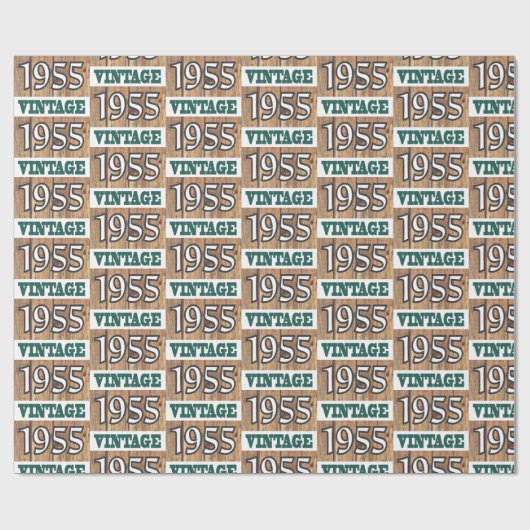 Geboren in Packpapier von 1955 (Flach)