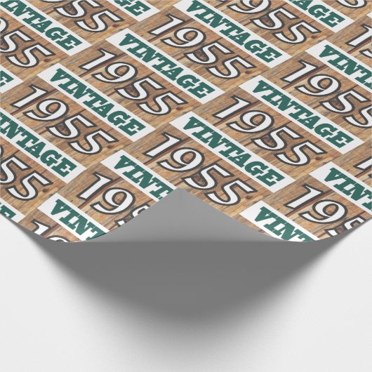 Geboren in Packpapier von 1955 (Ecke)