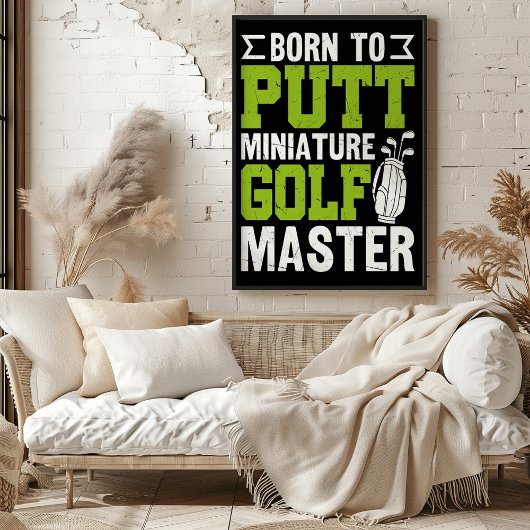 Geboren in Putten: Miniaturgolfmeister Poster