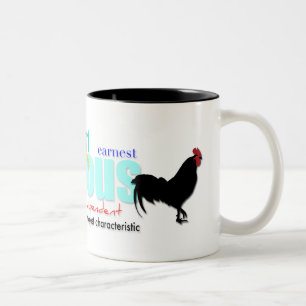 Geboren in Rooster Year Personality Tracks Tasse