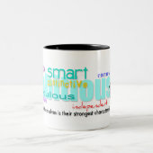 Geboren in Rooster Year Personality Tracks Tasse (Mittel)