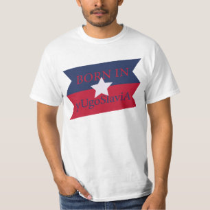 GEBOREN IN UgoSlaviA, geboren in Amerika und Jugos T-Shirt
