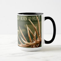 GEBOREN, - KAFFEE-GROSSE TASSE - ROTWILD-GEWEIHE
