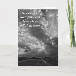 Geboren, Karte der Ermutigung zu glänzen