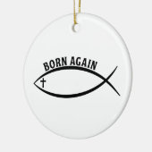 Geboren Keramik Ornament (Links)