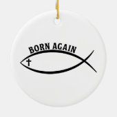 Geboren Keramik Ornament (Hinten)