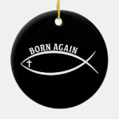 Geboren Keramik Ornament (Hinten)