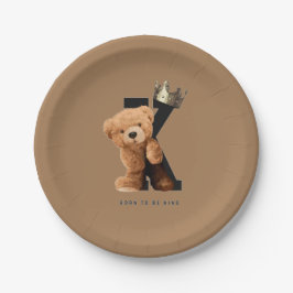 Geboren, König zu sein! Pappteller