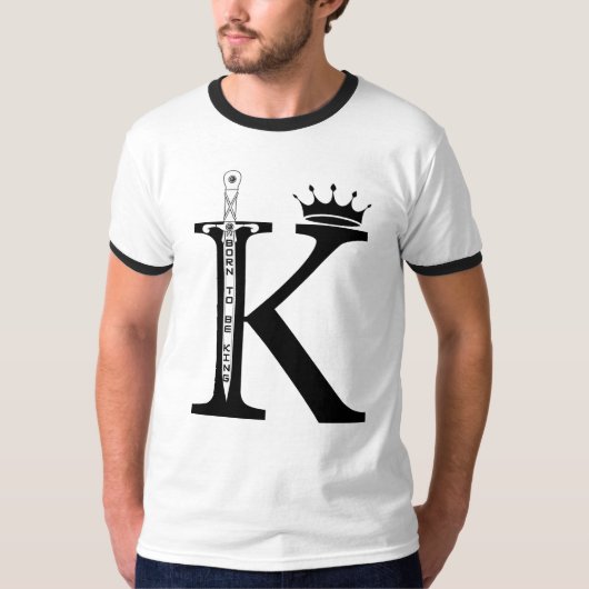 "Geboren, König zu sein" T-Shirt (Vorderseite)