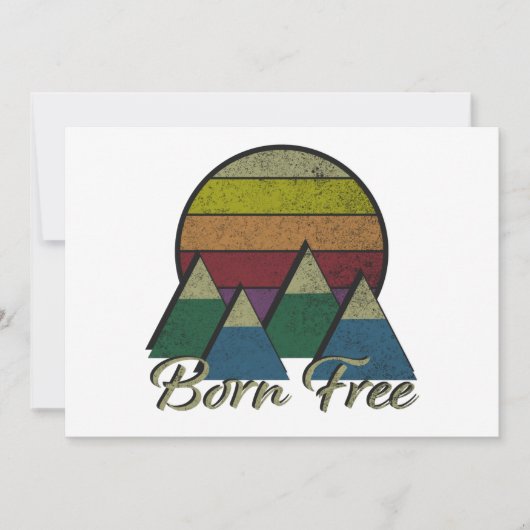 Geboren kostenlos feiertagskarte (Vorderseite)
