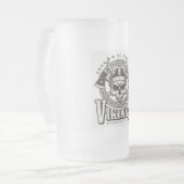 Geboren Krieger zu sein Mattglas Bierglas (Vorderseite Links)