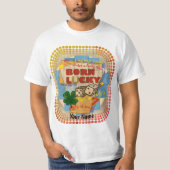 Geboren Lucky Poker T-Shirt (Vorderseite)