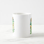 Geboren Lucky Raised Legendaty St Patricks Day Kaffeetasse (Mittel)
