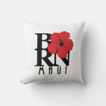 GEBOREN Maui Red Hibiskus