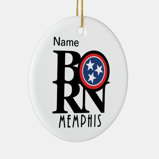 GEBOREN Memphis Custom Ornament (Rechts)