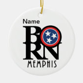 GEBOREN Memphis Custom Ornament (Vorne)