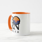 GEBOREN Mesa Arizona Tasse (Vorderseite Links)