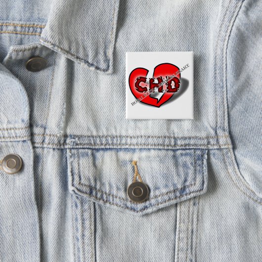 Geboren mit einem defekten Herzen Button (Beispiel)