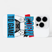 GEBOREN MIT MEINEM KONSOLE SPIELEN Case-Mate iPhone HÜLLE (Rückseite (Horizontal))