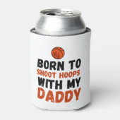 Geboren, mit meinem Papa Hopfen zu schießen Dosenkühler (Kanne Vorderseite)