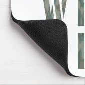 Geboren mit Sisu Camouflage 1 Mousepad (Ecke)