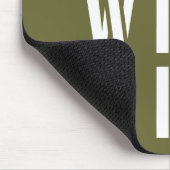Geboren mit Sisu Dunkelheit Mousepad (Ecke)