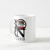 GEBOREN Monterey 11oz Kaffeetasse (Vorderseite Links)