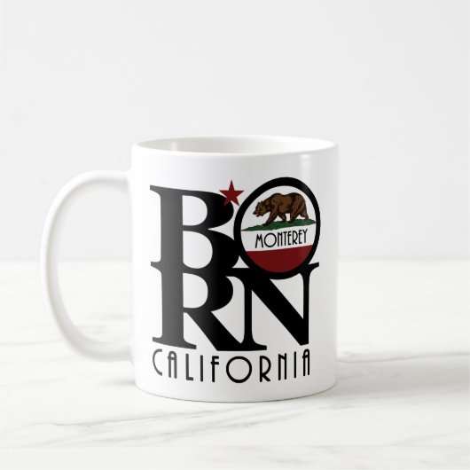 GEBOREN Monterey 11oz Kaffeetasse (Links)