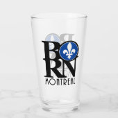 GEBOREN Montreal Glas (Rückseite)