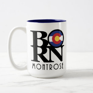 GEBOREN Montrose Colorado 15oz Zweifarbige Tasse
