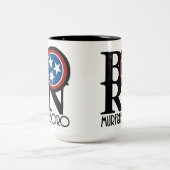 GEBOREN Murfreesboro, Tennessee 15oz Kaffee Tasse (Mittel)