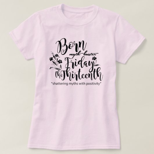 Geboren Mythos Buster T-Shirt (Design vorne)