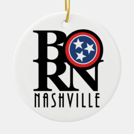 GEBOREN Nashville Keramik Ornament