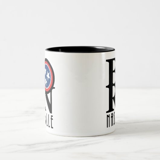 GEBOREN Nashville Zweifarbige Tasse (Mittel)