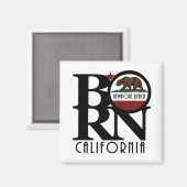 GEBOREN Newport Beach Magnet (Vorderseite/Rückseite)