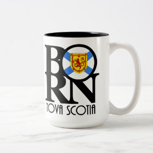 GEBOREN Nova Scotia 15oz Zweifarbige Tasse