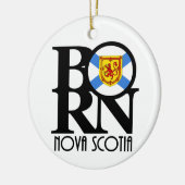 GEBOREN Nova Scotia Keramik Ornament (Links)