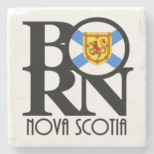 GEBOREN Nova Scotia Steinuntersetzer