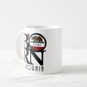 GEBOREN Ojai California 11oz Kaffeetasse (Vorderseite Links)