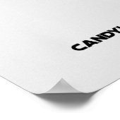 Geboren Poster (Ecke)