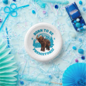 Geboren, prähistorisches Wollmammut zu sein Pappteller (Party)