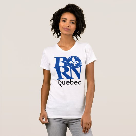 GEBOREN Quebec T-Shirt (Vorne ganz)