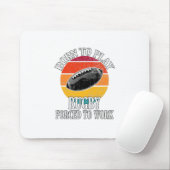 Geboren, Rugby spielen zu müssen Mousepad (Mit Mouse)