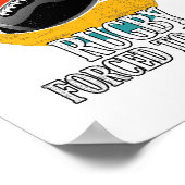 Geboren, Rugby spielen zu müssen Poster (Ecke)