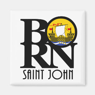 GEBOREN Saint John New Brunswick Magnet