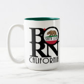 GEBOREN Santa Cruz 15oz Zweifarbige Tasse (Links)