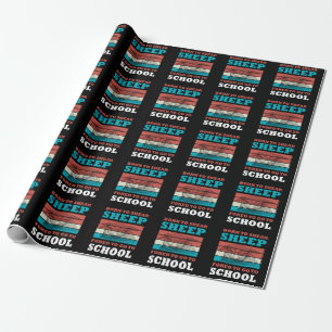 Geboren, Schafe zu hören, die gezwungen sind, zur  Geschenkpapier